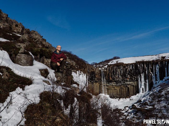 sesja zdjęciowa Islandia wodospad