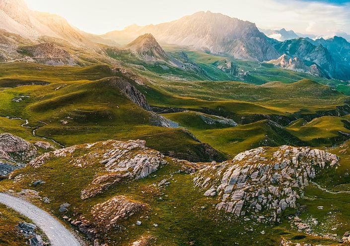 sesja zdjęciowa na 3000m Alpy Włochy