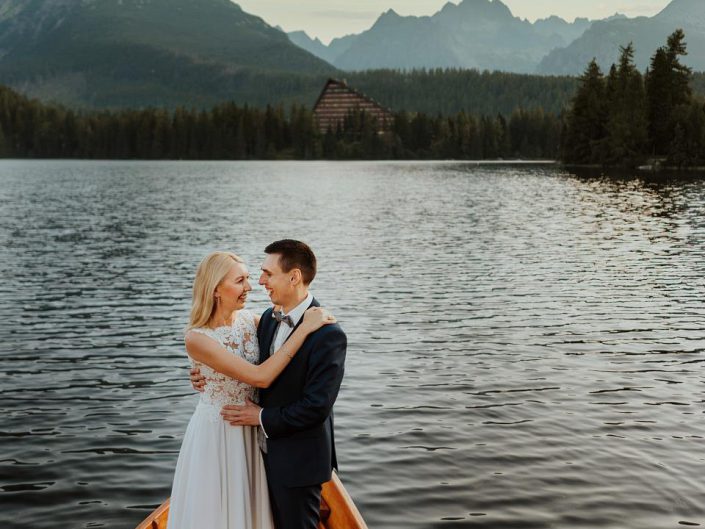 Plener Ślubny Tatry Słowacja Strebskie Pleso